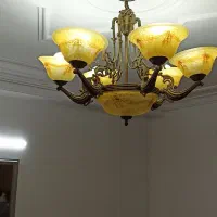 دو عدد لوستر شش شاخه