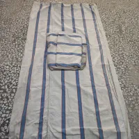 دو عدد پرده برزنتی ضخیم مناسب حیاط