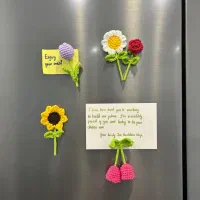 رو یخچالی های خاص و زیبا .گل مگنتی