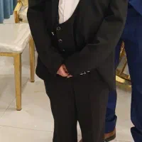 ست کت و شلوار و جلیقه ی پسرانه(۱۲-۱۳)سال