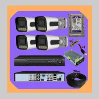 دوربین مداربسته+ 5mp  پلاکخوان)  ارسال درب منزل