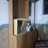 جا کفشی دراور لباس آینه دار