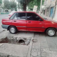 فروش پراید ۸۲ البالویی بی رنگ درحد