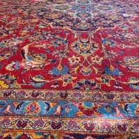 حراج یک عددفرش دست بافت دوازده متری دستبافت اصل