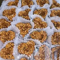 قند رنگی . برنج دوشاب