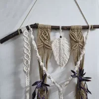 مکرومه آویز گل