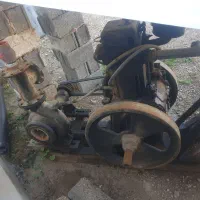 لیستر ۸ اسب و شاسی و پمپ آب