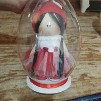 عروسک داخل شیشه دکور