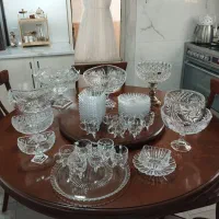 کریستال کشکول  آرکوپال امارات فنجان قندان.خورشیدی