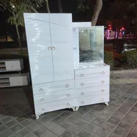 کمد سفید طلایی