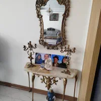 آینه شمدان برنز برنجی