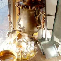 سماور برنجی