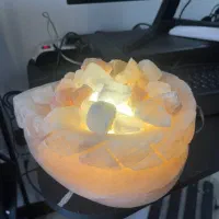 سنگ نمک دکوری و نور دار