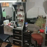 دکور ارایشگاه تمام Mdf کشو ریلی 3تیکه