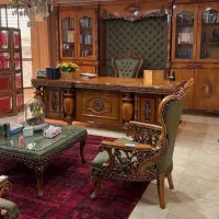 مبل اداری تجهیزات اداری میزومبل لهستانی درباری