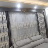 پرده پذیرایی ۴متری(۳مترچین) ۱۲متر درحدنو