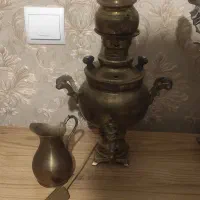سمارور برنجی قدیمی آنتیک