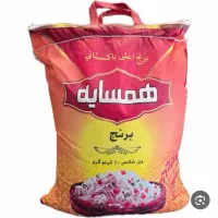 یک کیسه پلمپ برنج پاکستانی همسایه