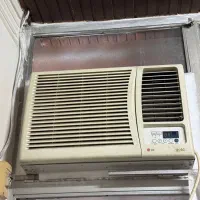 کولر پنجره ای ال جی کنترل دار کم کار  در حد