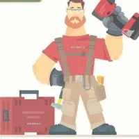 نصاب  دیوار کوب  و تخت خواب و آیینه آرایشی فوری