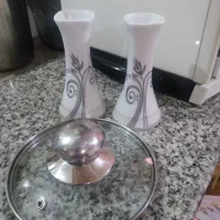 گلدان چینی ودر قابلمه کوچیک سایز ۱۴