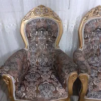 مبل ۹نفره استیل و ویترین