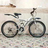 دوچرخه ۲۴ دنده ای ۳ کمکه سالم و تمیز