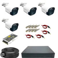 پک اقتصادی دوربین مداربسته 1سال گارانتی کامل پک