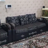 مبل ۷ نفره با گل میز