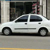 تیبا صندوق دار سفید مدل ۹۰