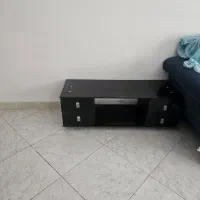 میزتلویزیون چوب و شیشه