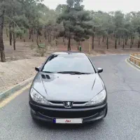 پژو 206 بدون رنگ  ۸۸ تیپ دو