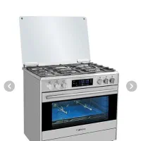 اجاق گاز فردار اسنوا مدل آدرینا رنگ استیلی