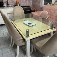 میز چهارنفره بدون صندل