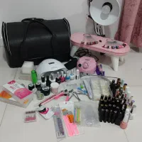 فروش وسایل کاشت ناخن + 46 لاکژل