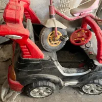 ماشین شارژی بچه گانه دو باطری