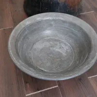 دیگ مسی با لگن بزرگ