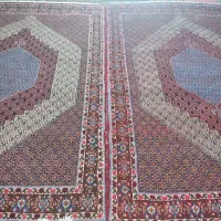 یک جفت فرش دستباف نقشه کلاه فرهنگ 9متری