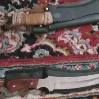 ۲ عدد چاقو ۴۰ سانتی  خوش دست هردو باهم۱۵۰۰