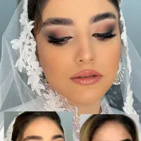 میکاپ و شینیون عروس فقط ۸ میلیون