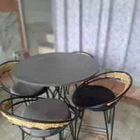 میزوصندلی چهارنفره ساندویچی کافه