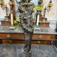 مجسمه برنزتایلندی آنتیک وقدیمی ۷۰سانتی