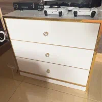 دراور و جاکفشی تمام ام دی اف هایگلاس و طرح چوب
