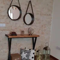 استند چوب و فلز