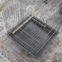 قفس طوطی و کاسکو سالان  ابعاد 45×45قدش70
