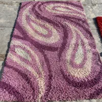 فرش پرزدار طرح ترک