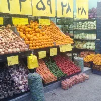 کارگر و بارچین میوه فروشی