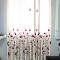 پرده ساتن درحد نوفروش فوری