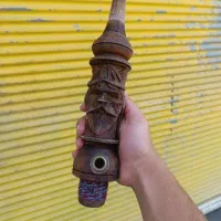 سه تا تنه چوبی قلیان