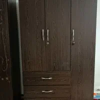 کمد دیواری/رگال لباس/سه کشو/جا کفشی /دو عدد باهم